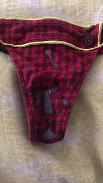 Cum on babysitters small panties