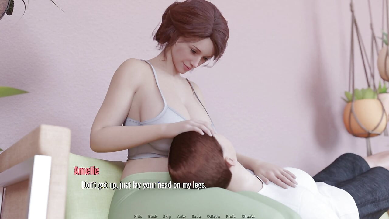Awam: orta yaşlı seksi kadın amelie - bölüm 4: amelie direnmeyi bırakıyor ve Sam'in tatlı yerine masaj yapıyor
