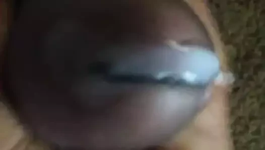 Sneaking a quick pantyhose cum