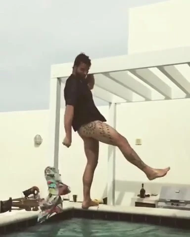 Butt tattoo