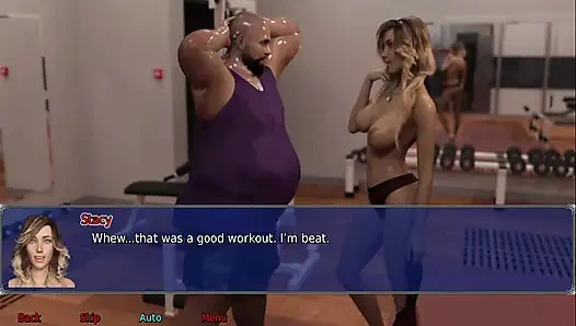 The office wife #24 - Stacy got fucked by the guys at work...Jason fucked stacy in the car and a stranger joined in.