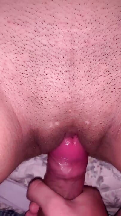 Rubbing and masturbating her wet pussy with my dick until she cums - POV - SecretUsX
