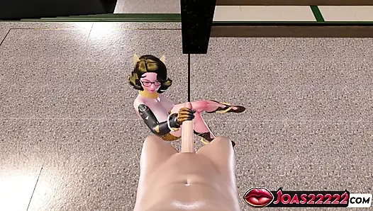 Fianna büyük memeli 3d hentai - elle muamele servisi, frenulum yalama, sikiş deliği boşalması