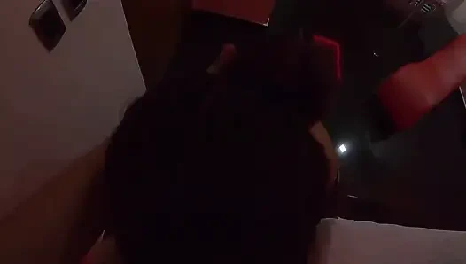 Creampie for a Colombian Brunette