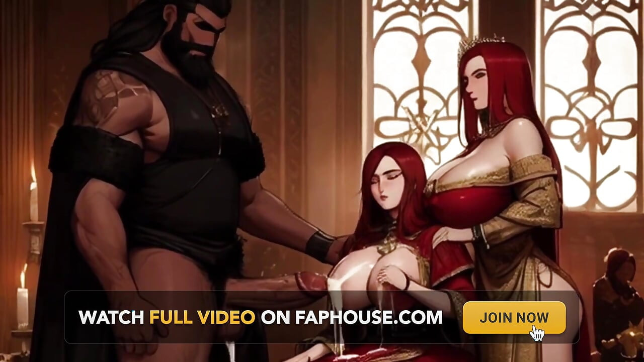Medieval Maiden's Satisfy Invasive BBC's