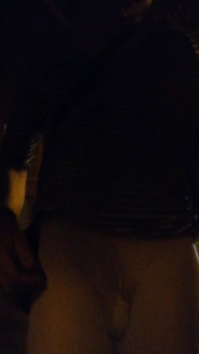 Nur in Strumpfhose