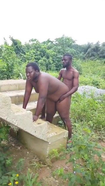 Powerful moment from "Chubby bottom was seen fuck by a pastor inside the bushes"