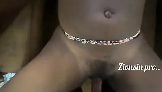 African Chubby Brown Skin Girl Fuck