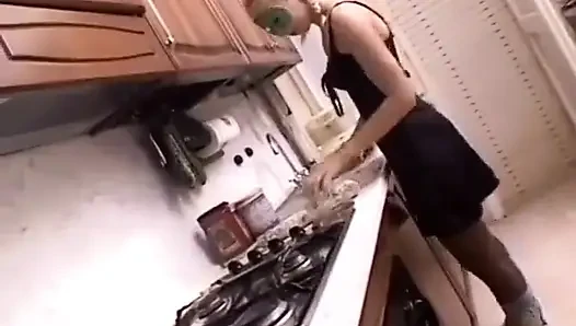 Anal Fuck on the Kitchen