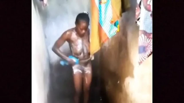 I surprised my neighbor's wife in the shower