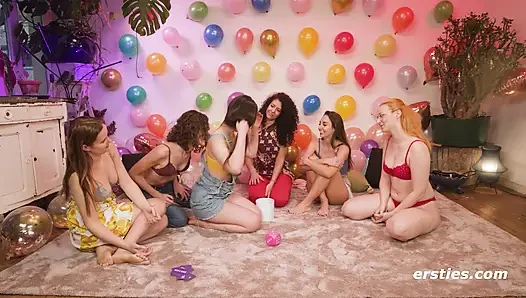 Ersties - dare ring special - buz kırıldı ve eğlence gerçekten başlıyor (bölüm 2/4)