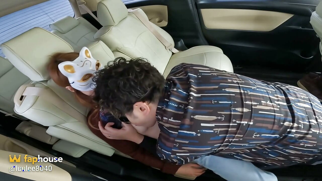 Car Sex Naked Next to the Husband