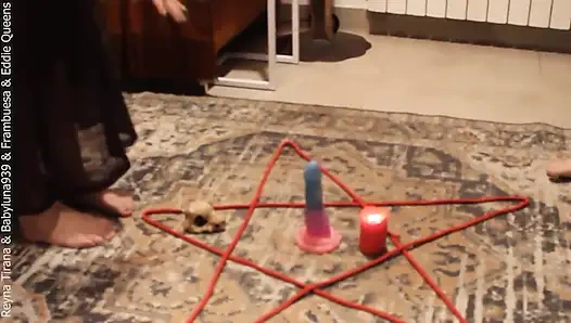 3 Witches (one of Them Pregnant) Use Me and Dress Me as a Maid to Summon the Devil