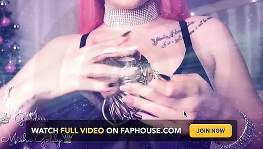 Enjoy our little mesmerizing stroke session, because after that I will lock you up!
