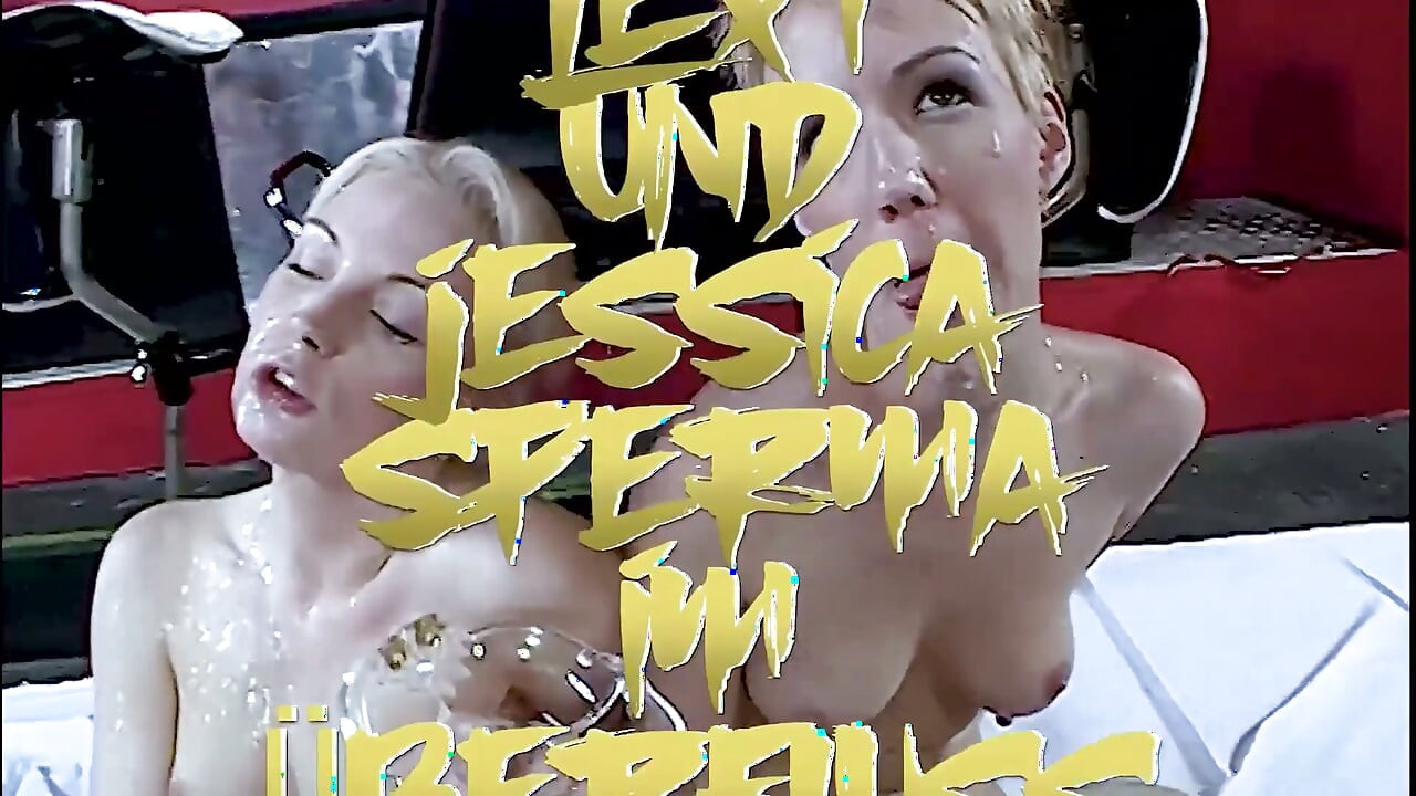 Blonde Sex Gang Bang with Cum Flood