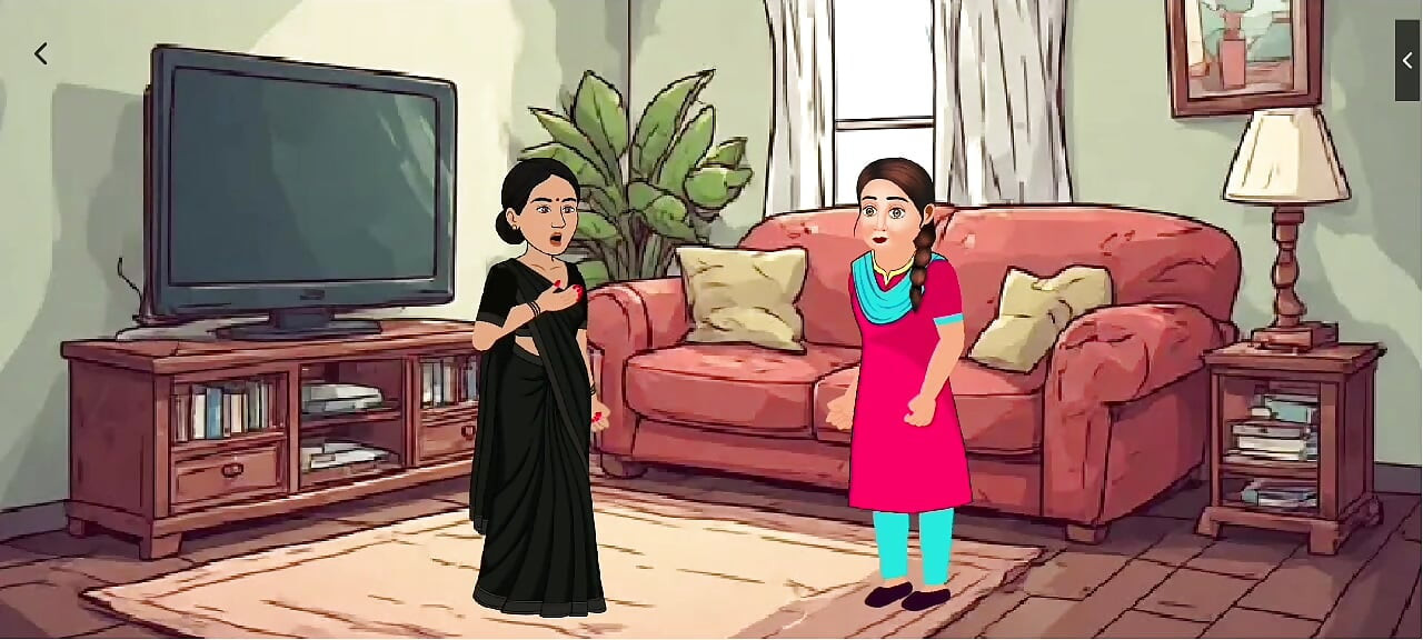 Cheating housewife with her bestfriend and her husband