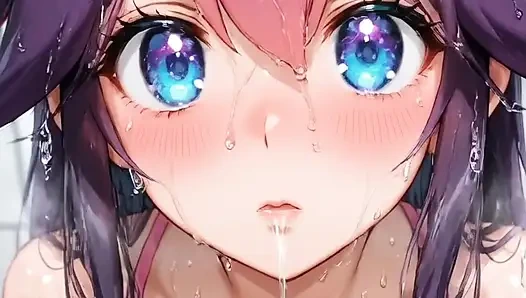 Gadis monster mengantongi merah muda masturbasi di lantai aheago