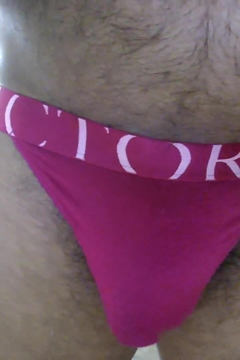 Purple Pantycock Cumming
