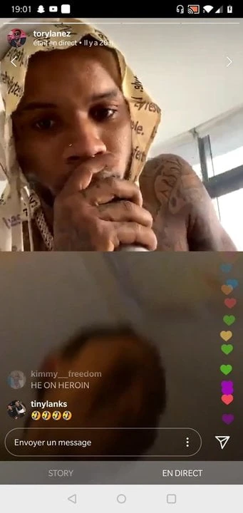 Insta live Tory lanez - Leila
