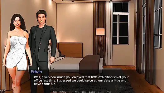 Das duett eines paares zwischen liebe und lust: ehemann nimmt seine frau zu einer romantischen dinner-episode 29