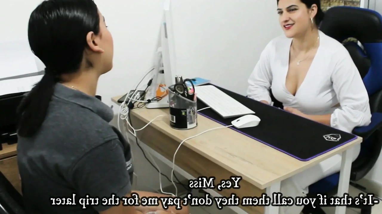After class: hot teacher locks me in her office and exploits lesbian desire to the fullest