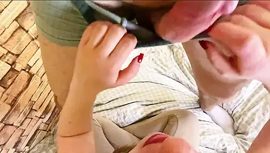 Female POV Sloppy Blowjob - Please Cum in my MOUTH