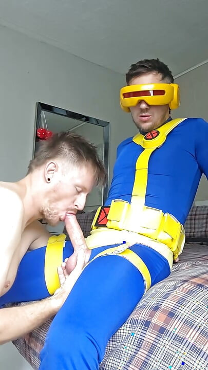 Fucking My Step Brother After Yhe Fancy Dress Party He Told Me Leave My Cyclops Outfit on