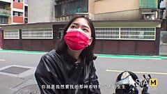 Modelmedia asia - recogiendo a una chica en motocicleta en la calle - chu meng shu - mdag -0003 - mejor video porno original de asia
