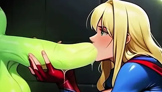 Supergirl Gets Tied Up And Toyed AGAIN