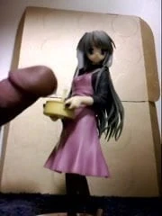 Tomoyo figure bukkake SOF