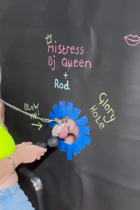 Chastity Cage Gloryhole Denial