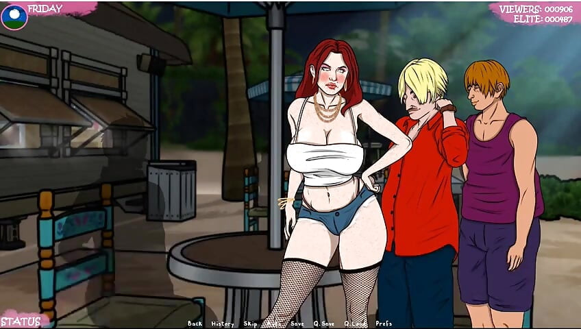 Lust Town - Pelattavuus - Roolipeli - Amanda työskentelee baarissa ja paljastuu itse