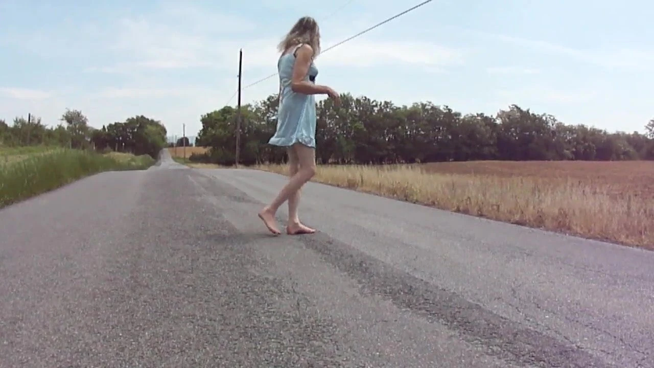 Синяя ночная рубашка