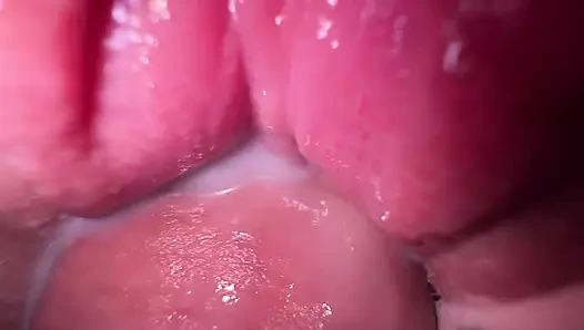 Stepbrother's wife squirting after orgasm, I fucked her tight pussy