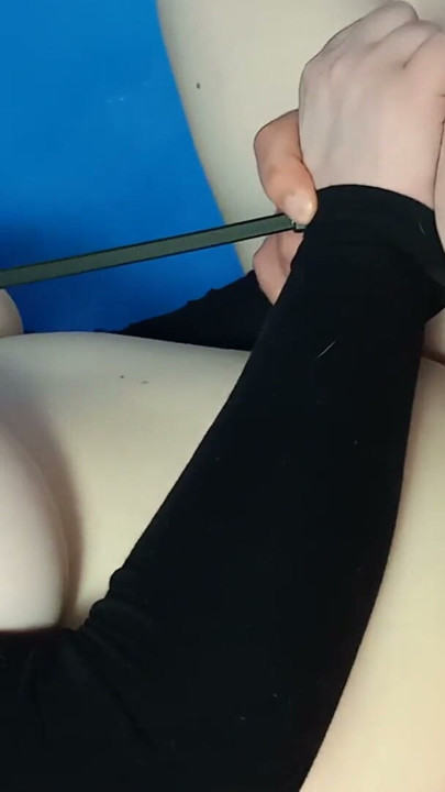 he fucked a tied up doll | Clip 1