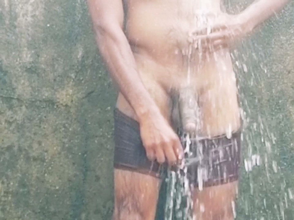 Gay outdoor shower