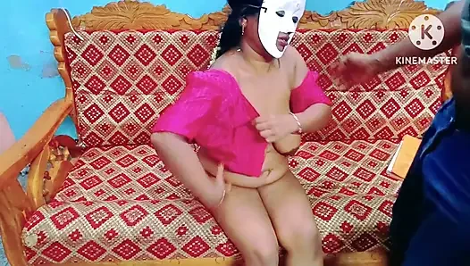 Student verführt und nimmt alles von seinem heißen lehrer - tamilisches erotik-video mit lautem stöhnen