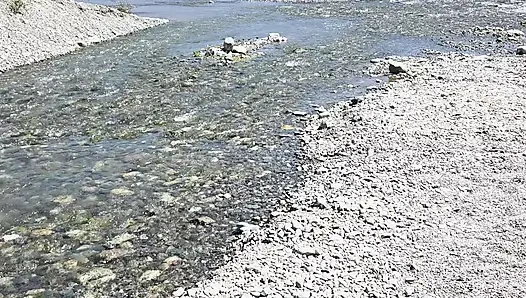 STRANGER TEEN MET ON RIVER DEVIRGINIZED HER PERFECT PINK PUSSY