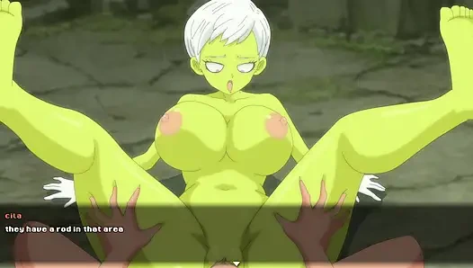 Super slutz tournament 2 - Roshi Fucking Cheelai's fat ass from Dragon Ball Super