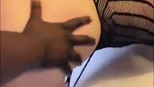 Backstage: Gangbang Mit Einer Kurvigen Frau, Die Einen Schwarzen, Großen Schwanz Hat