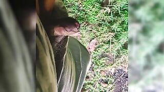 Small Penis College Boy Pissing Outdoor  Black Cock Piss