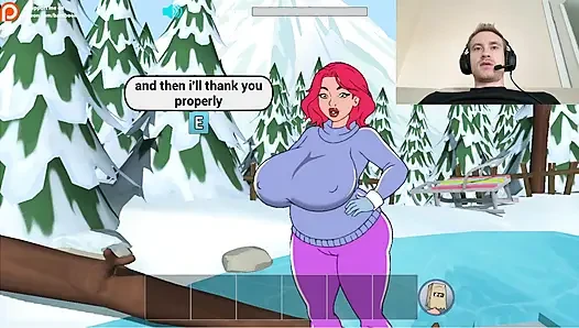 Fuckerman Winter Lovers – Fickte Juicy Woman im Spiel