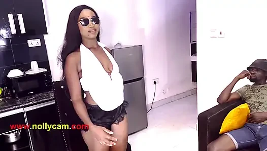 Jeder wunsch, ihn zu ficken, wurde mit diesem lapdance erfüllt