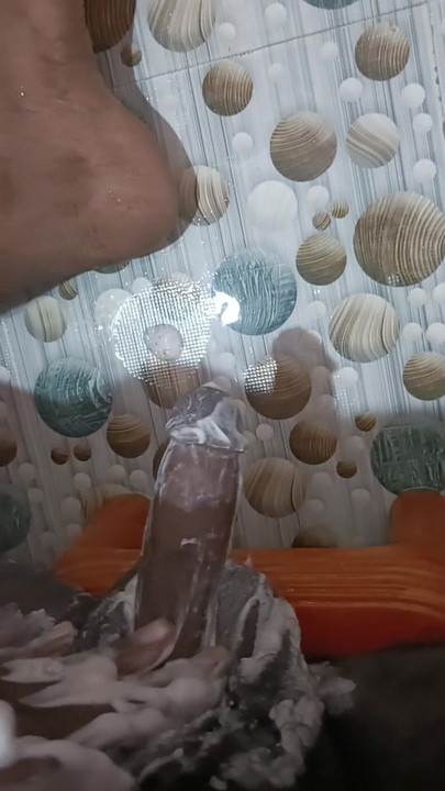 Powerful moment from "Hyderabadi Muslim Desi Mulla Masturbate 2"