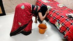 Indyjska pokojówka uprawia ostry seks z szefem