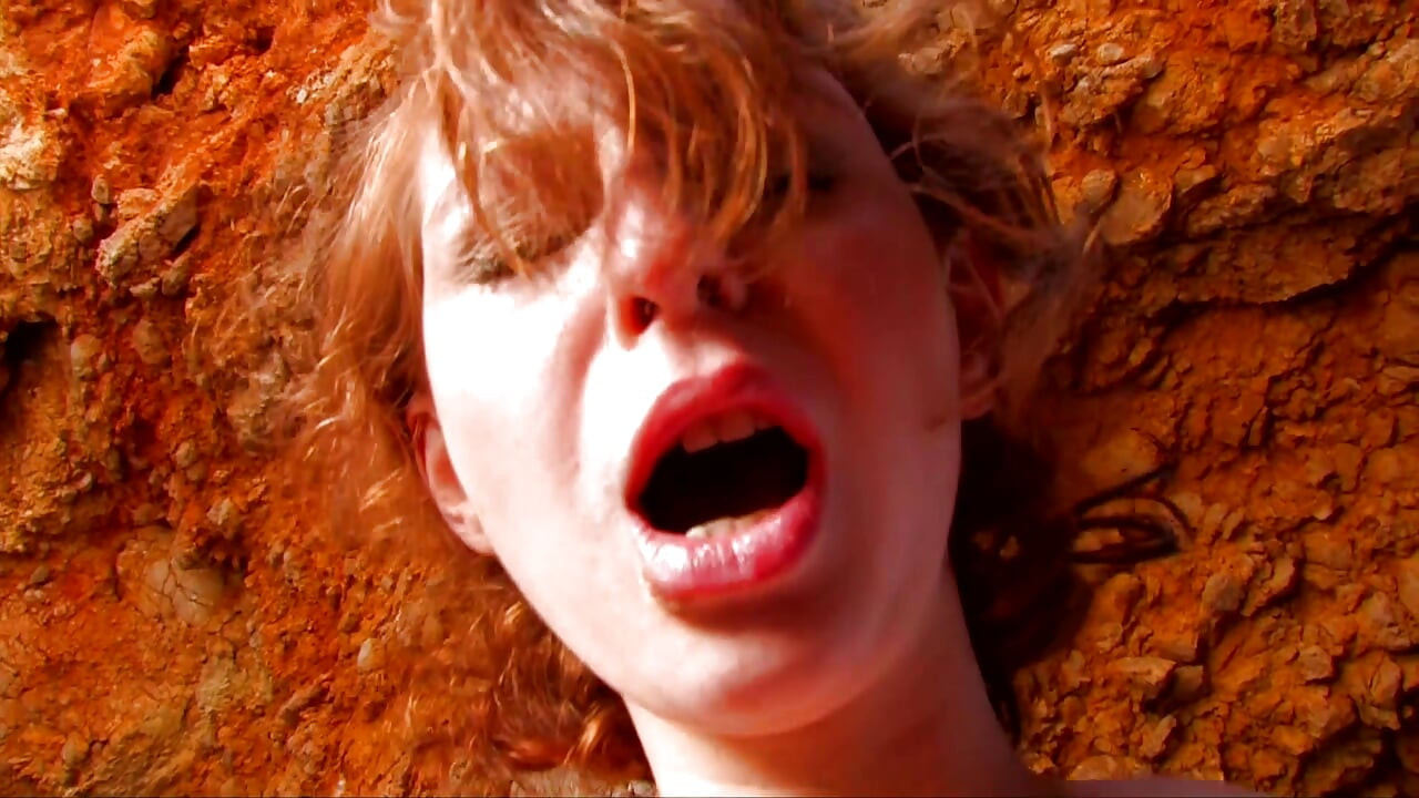 Adorable redhead gets fucked by a muscular stud