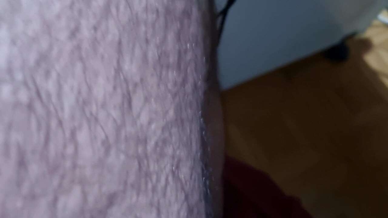 Playing with the dick before resting, I ended up releasing thick milk for you!