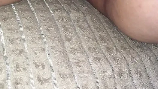 Handjob in a gandon, when will he already cum ....
