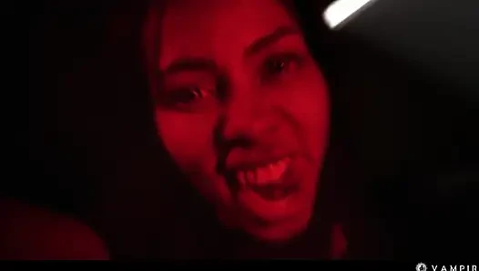Ebony Vampire Seduces Female Mistress - Lesbian Hardcore Fantasy