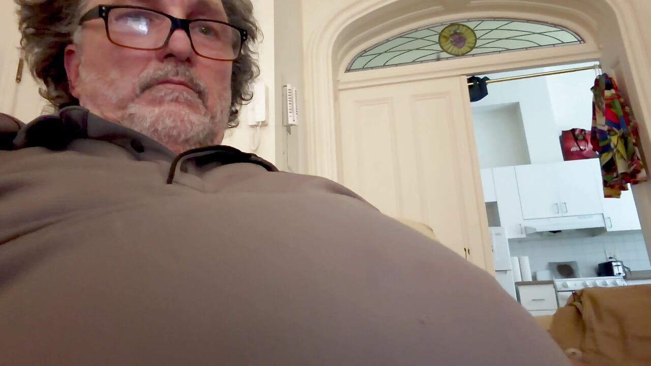 Father's continuous masturbation